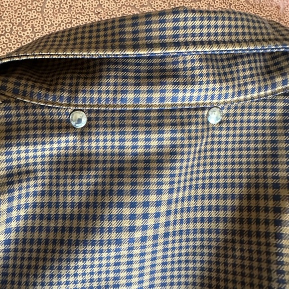 PAUL SMITH Prince Of Wales-Check Zip-Up Jacket, Brown. Academia. Classic, XL. - Picture 9 of 15